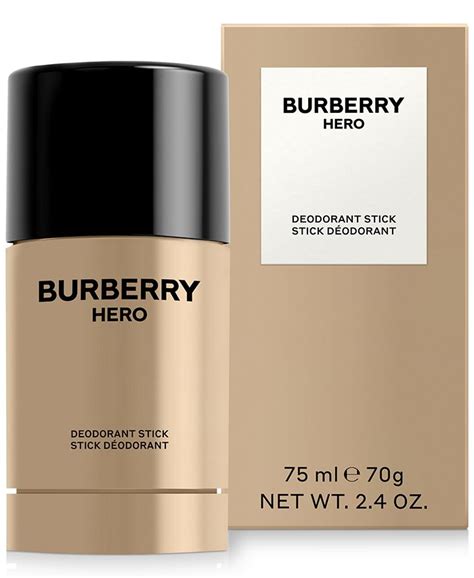 perfumed deodorant burberry|Burberry Men's Hero Deodorant, 2.4.